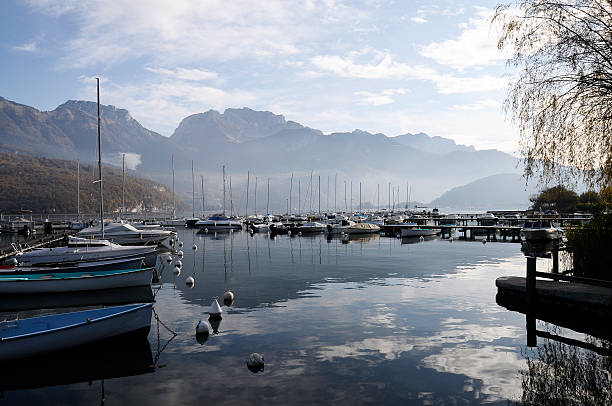 istock Annecy lake and mountains 518123304