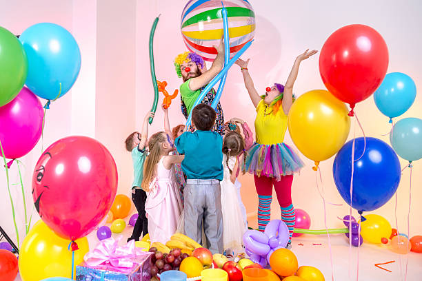 istock Children's Party. Funny Playing 518141768