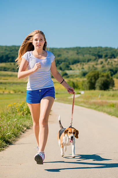 istock Jogging with animal friend 518142076