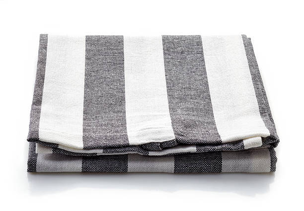 istock Cotton napkin isolated on white 518145808