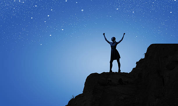 istock Woman at night 518147593