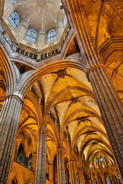 istock Interior of Barcelona Cathedral 518147747
