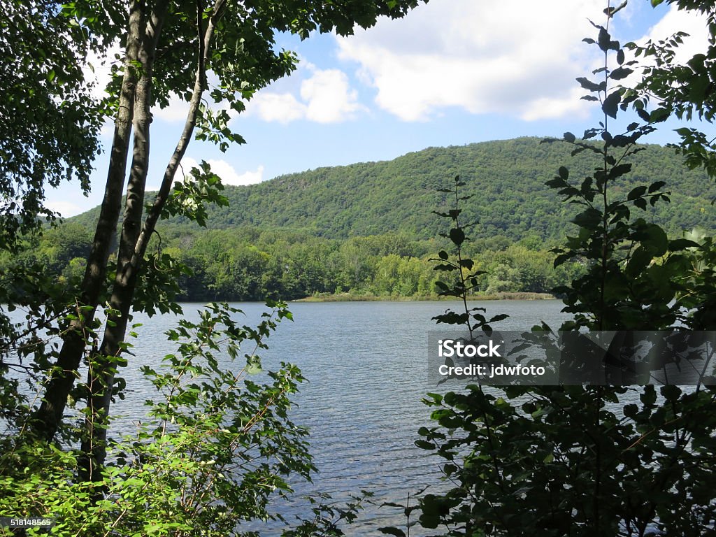 Cheshire Lake A scenic view of Cheshire Lake in the Berkshire Mountains of Massachusetts. Appalachia Stock Photo