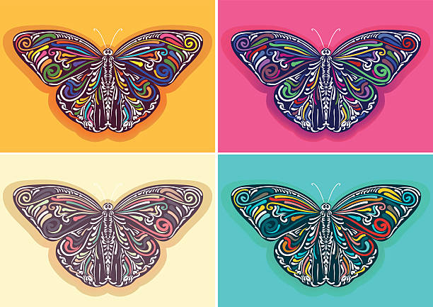 Butterfly Illustration vector art illustration