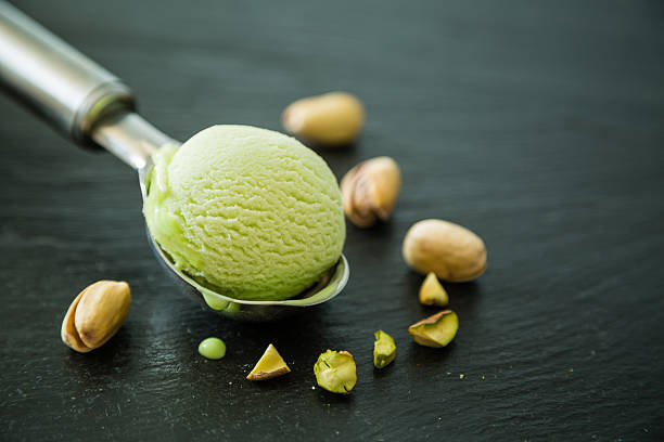 istock Pictachio ice cream in scoop 518150538