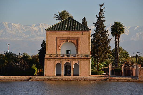 istock Menara gardens, Marrakech, Morocco, Africa. 518151066