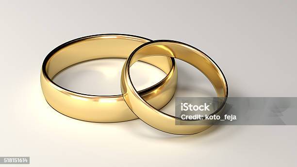 Wedding Rings Stock Photo - Download Image Now - Couple - Relationship, Divorce, Gold - Metal