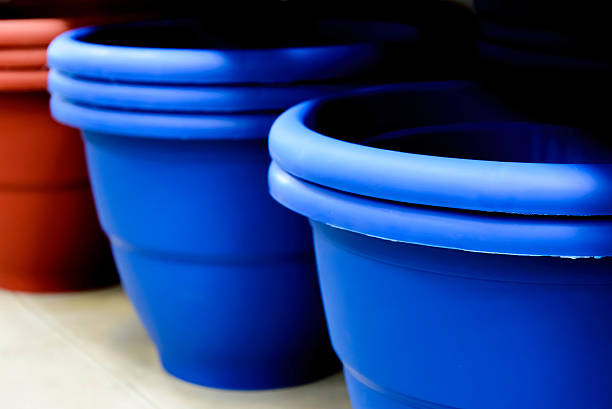 istock stacked colored planting pots 518153469