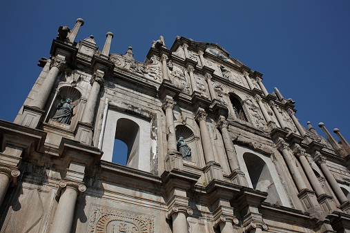 Ruins of St.Paul’s,Church of Mater Dei,Macau