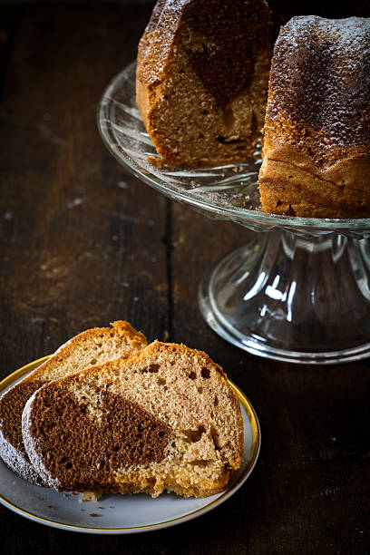 istock Homemade marble cake 518169915
