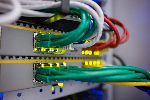istock Close up of USB wires 518170317