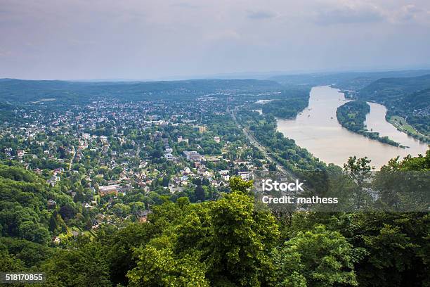 View Of Rhine Valley Stock Photo - Download Image Now - Architecture, Beauty In Nature, Bonn