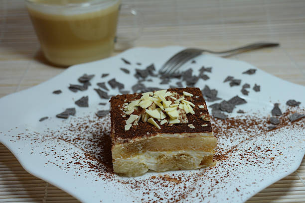 istock Tiramisu Dessert With White Chocolate 518170915