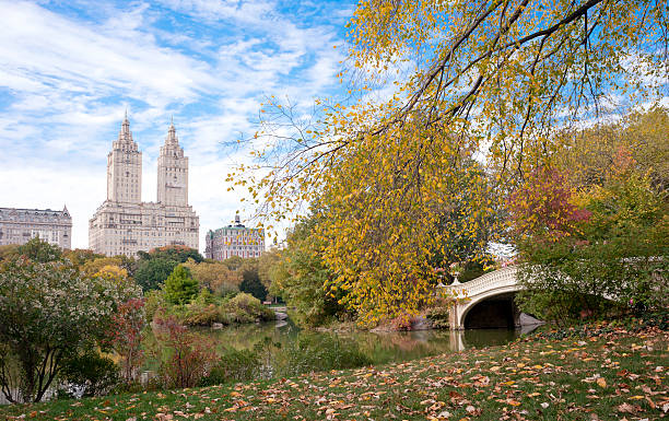 istock Fall colors in Central Park New York City 518173267