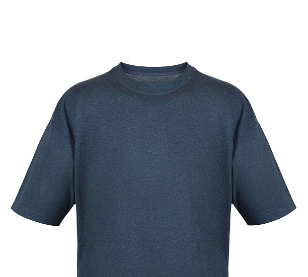 istock Blue T-shirt isolated on white background 518174893