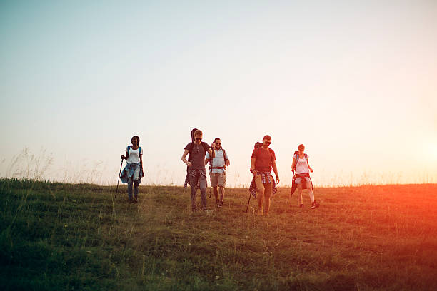 istock Best Friends Hiking Together. 518175824