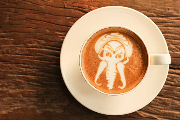 istock Coffee on wood table , soft focus 518177260