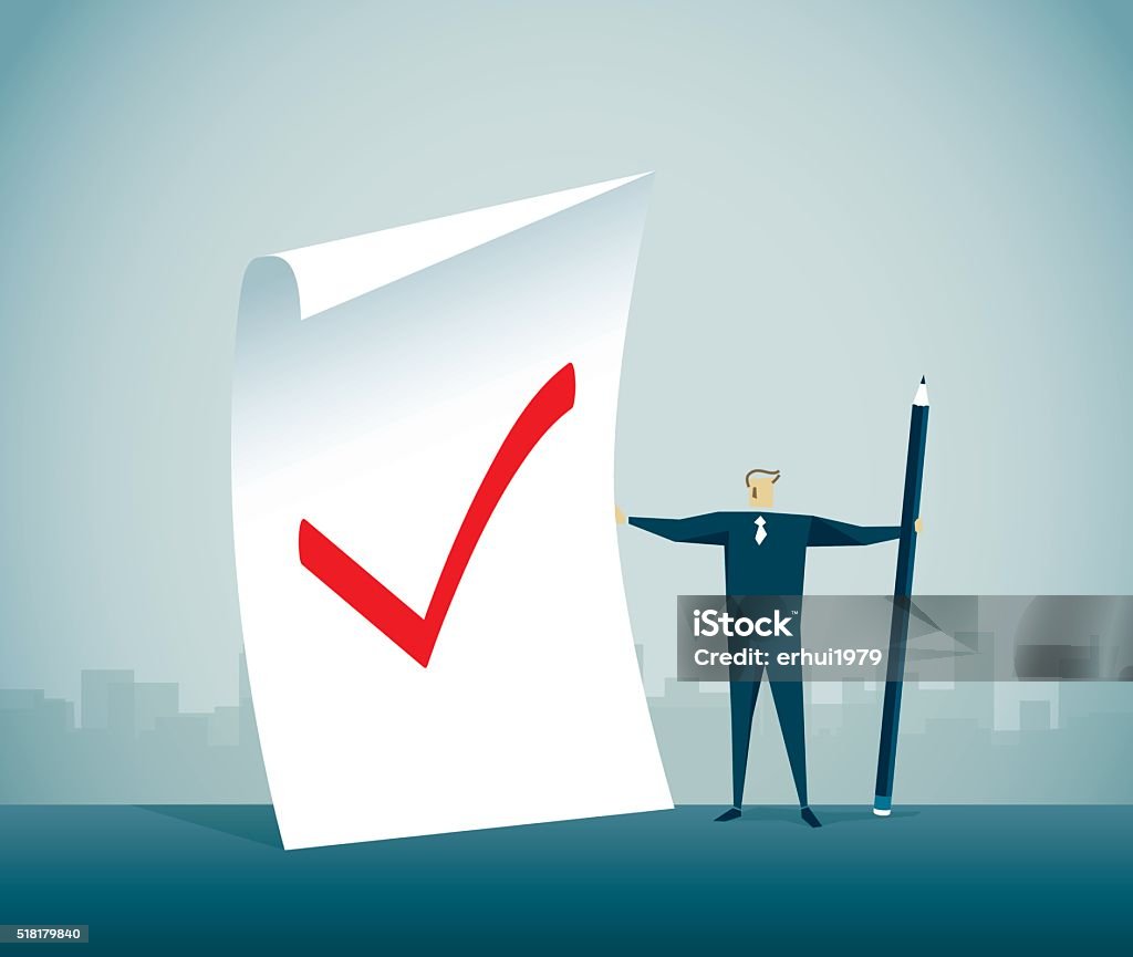 Somewhat Correct Correct Stock Illustration - Download Image Now - Educational Exam ...