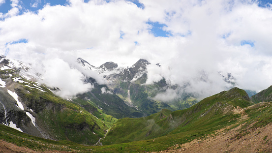 Alps landscape, in Austria 