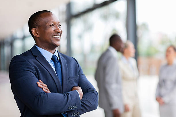 istock african american businessman looking away 518185718