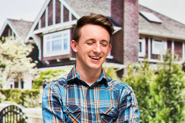 istock Smiling male standing outdoor 518197288