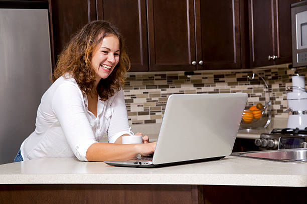 istock woman in the kitchen 518199305
