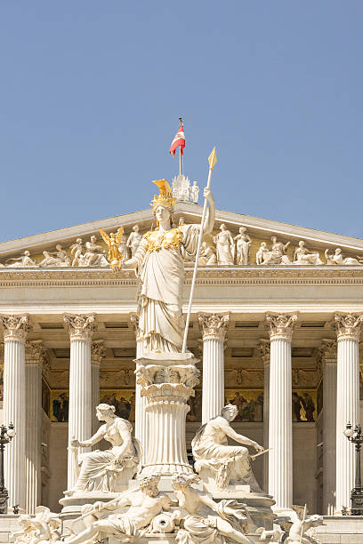 istock Pallas Athena Statue in Vienna, Austria 518199893