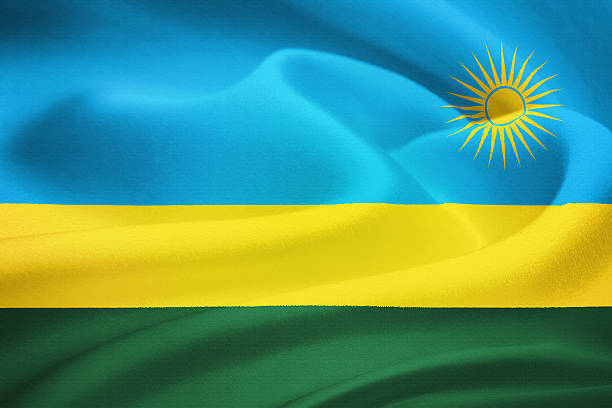 istock flag of Rwanda 518201539