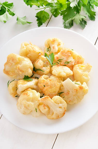 istock Cauliflower baked with egg and herbs 518201797