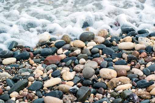 pebbles on the beach