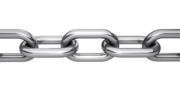 istock Steel Chain Links Concept 518203370