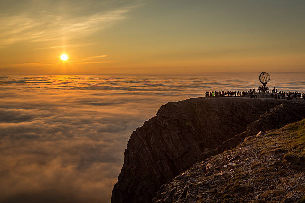 sol da meia-noite - sol da meia noite - fotografias e filmes do acervo