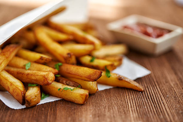 Frites et de ketchup - Photo