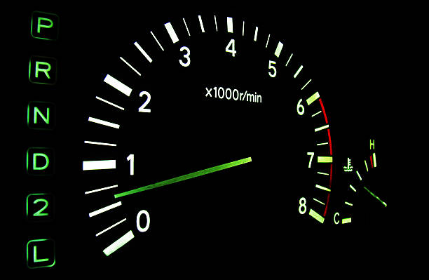istock The tachometer on the instrument panel in the car 518207774