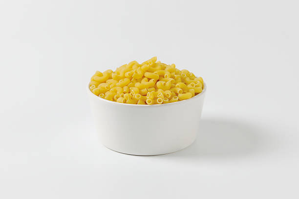 istock Bowl of dried macaroni 518220542