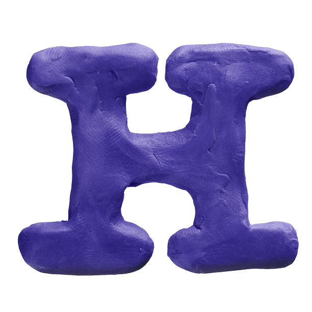 istock Plasticine letter isolated on a white background 518222005