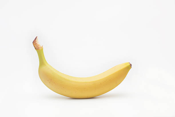 istock Banana isolated over white background 518222400
