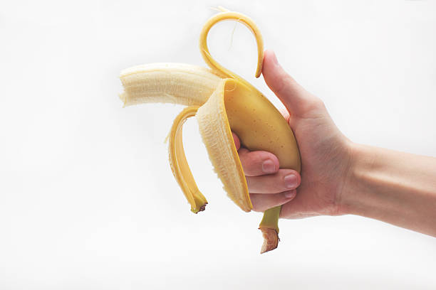 istock Banana fruit gun. Isolated 518222544