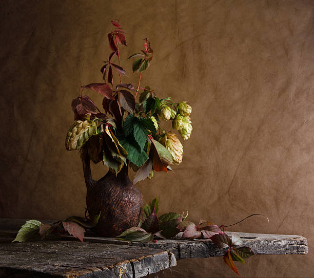 istock bouquet of branches with hops 518222869