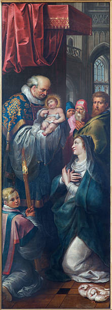 istock Mechelen - Presentation of Jesus in Temple from Janskerk 518227857