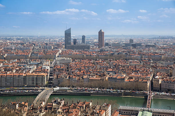 istock Lyon city aerial view 518230270