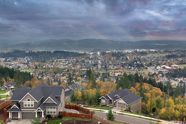 istock Double Rainbows at Happy Valley 518230490