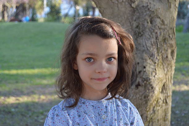 istock Little girl in the park 518230532