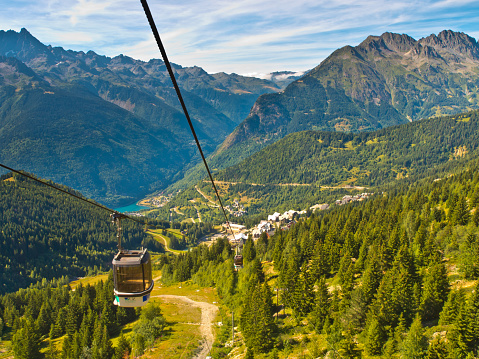 Cable Car French Alps
