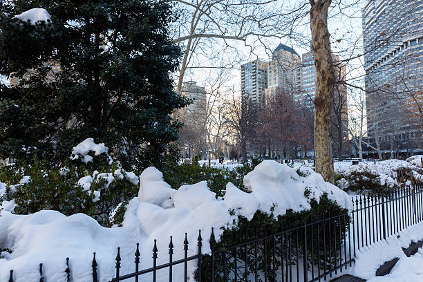 istock Snow Covered Park in Philadelphia, PA 518234420