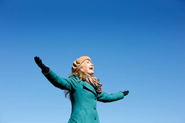 istock carefree casual woman 518244322