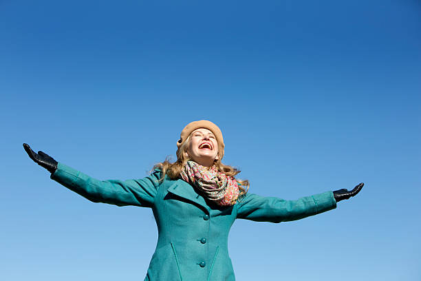 istock carefree casual woman 518244366