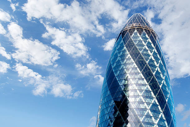 istock Futuristic Architecture of Gherkin Building, London 518248030