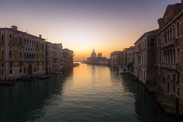 istock Sunrise on Grand Canal in Venice 518249748