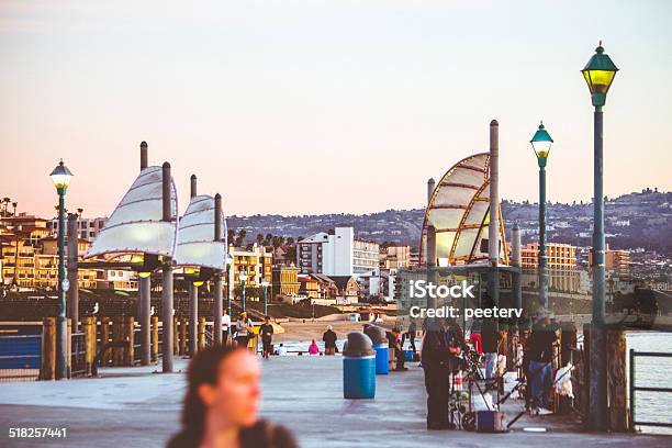 Redondo Beach Sunset Stock Photo - Download Image Now - Redondo Beach - California, California, Beach